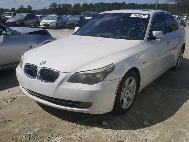 WBANW13558CZ72962 - 2008 BMW 535 I WHITE photo 2