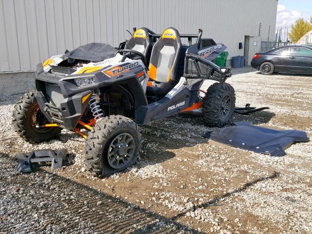 3NSVDE924JF414993 - 2018 POLARIS RZR XP TUR ORANGE photo 2