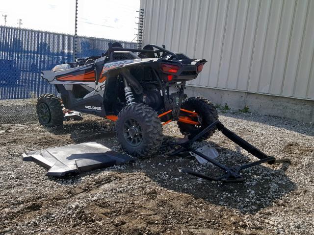 3NSVDE924JF414993 - 2018 POLARIS RZR XP TUR ORANGE photo 3