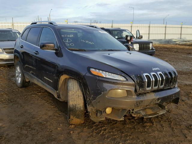 1C4PJMCS3GW139241 - 2016 JEEP CHEROKEE L CHARCOAL photo 1