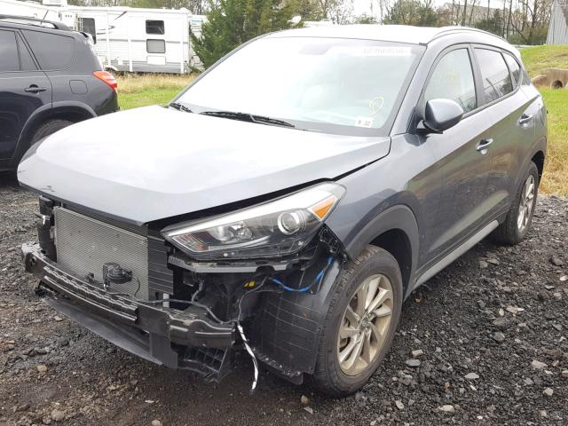 KM8J3CA45HU531564 - 2017 HYUNDAI TUCSON LIM GRAY photo 2