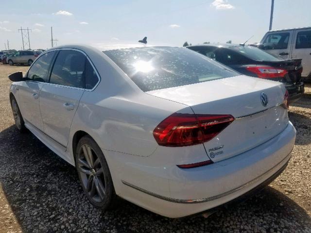 1VWDT7A30HC079140 - 2017 VOLKSWAGEN PASSAT R-L 白色 照片 3