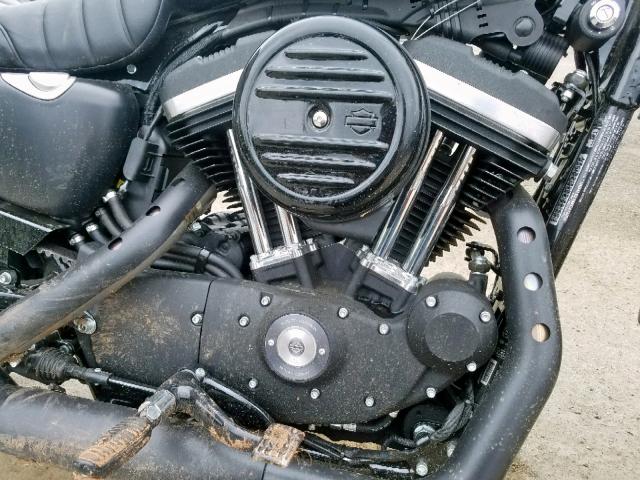 1HD4LE218KC413053 - 2019 HARLEY-DAVIDSON XL883 N BLACK photo 7