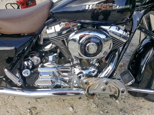 1HD1KBW106Y673602 - 2006 HARLEY-DAVIDSON FLHXI BLACK photo 7