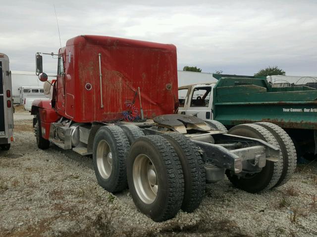 1FULDCYB7NH529716 - 1992 FREIGHTLINER TRACTOR RED photo 3