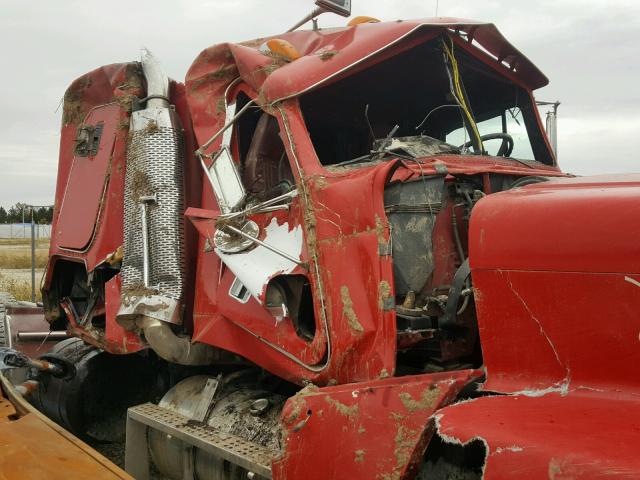 1FULDCYB7NH529716 - 1992 FREIGHTLINER TRACTOR RED photo 9