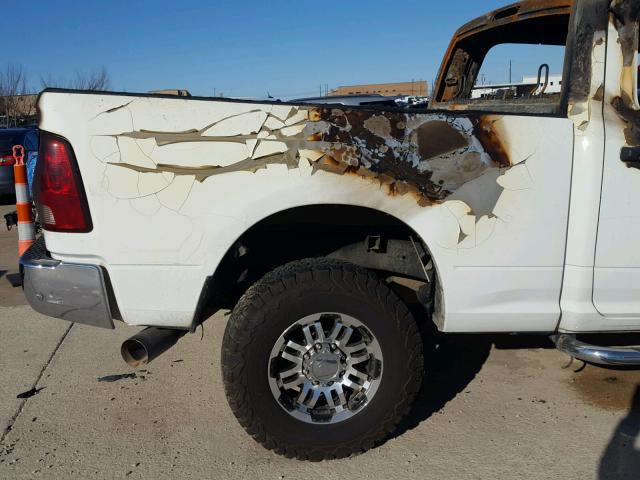 3C6UD5CLXCG286696 - 2012 DODGE RAM 2500 S WHITE photo 10