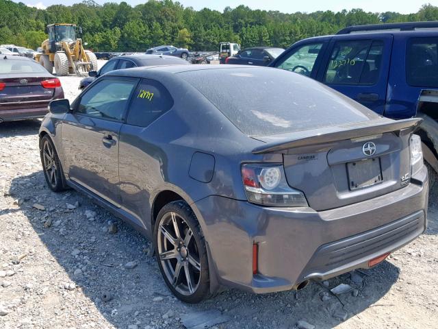 JTKJF5C71F3090333 - 2015 TOYOTA SCION TC GRAY photo 3