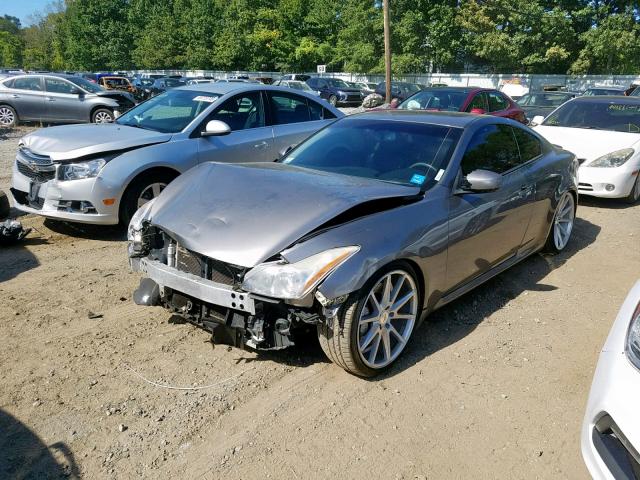 JNKCV64EX8M107017 - 2008 INFINITI G37 BASE GRAY photo 2