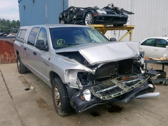 3D7KR29D47G770777 - 2007 DODGE RAM 2500 GRAY photo 1