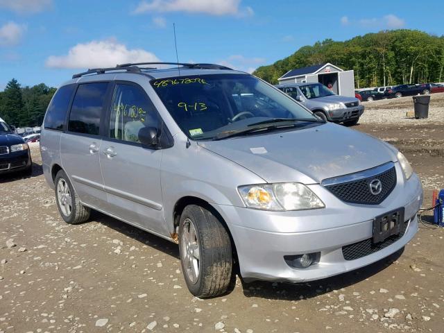 JM3LW28J430353261 - 2003 MAZDA MPV WAGON SILVER photo 1