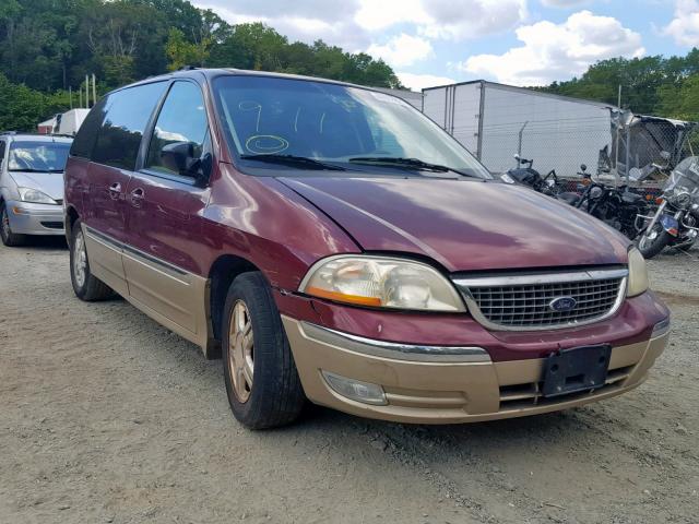 2FMZA53481BB58016 - 2001 FORD WINDSTAR S BURGUNDY photo 1