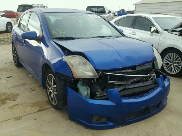 3N1BB61E09L621404 - 2009 NISSAN SENTRA SE- BLUE photo 1