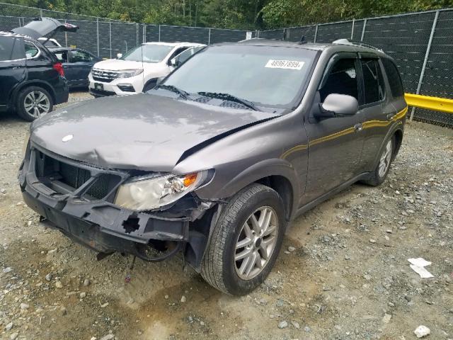 5S3ET13S962803526 - 2006 SAAB 9-7X LINEA GRAY photo 2