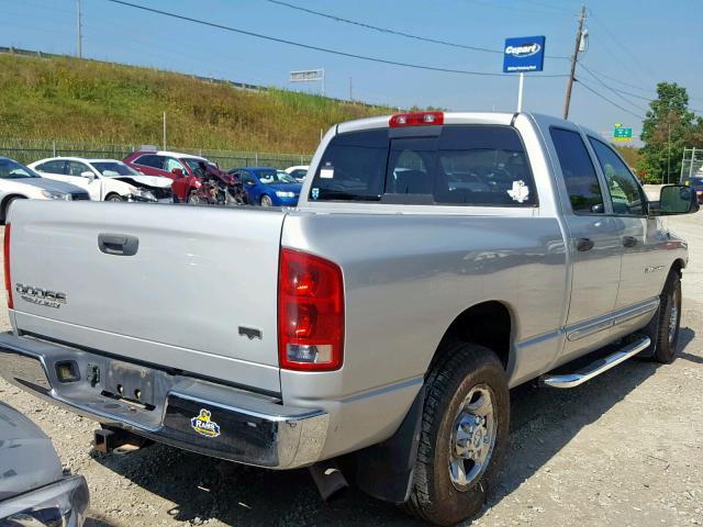 3D7LA38693G718463 - 2003 DODGE RAM 3500 S SILVER photo 4