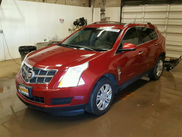 3GYFNDEYXBS558221 - 2011 CADILLAC SRX LUXURY RED photo 2