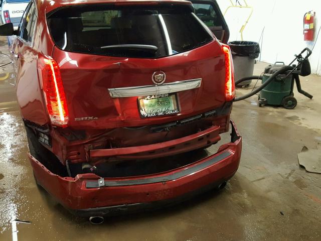 3GYFNDEYXBS558221 - 2011 CADILLAC SRX LUXURY RED photo 9