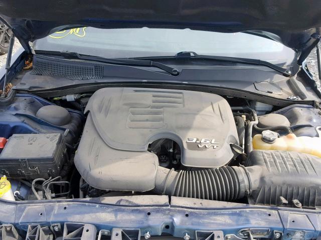 2C3CCAAG5EH200045 - 2014 CHRYSLER 300 BLUE photo 7