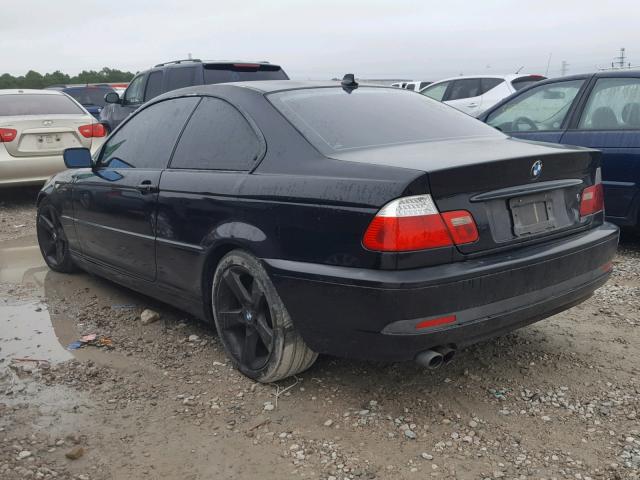 WBABV13415JT23891 - 2005 BMW 325 CI SUL BLACK photo 3