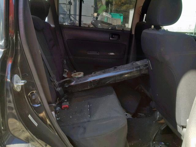 JTLKT334640153010 - 2004 TOYOTA SCION XB შავი ფოტო 6