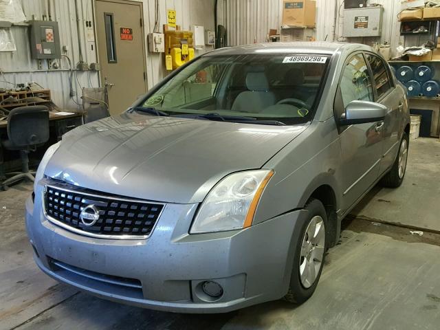 3N1AB61E08L640013 - 2008 NISSAN SENTRA 2.0 GRAY photo 2