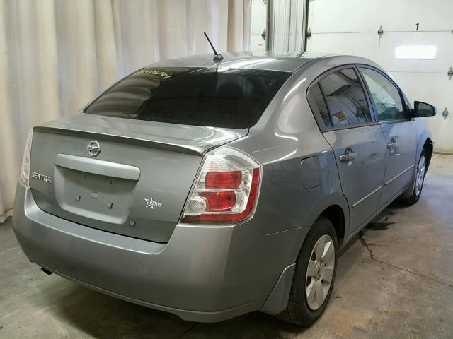 3N1AB61E08L640013 - 2008 NISSAN SENTRA 2.0 GRAY photo 4