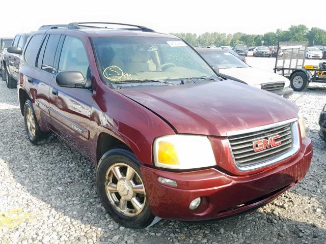 1GKDT13S222248967 - 2002 GMC ENVOY MAROON photo 1