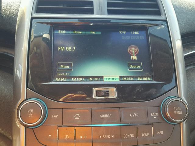 1G11D5RR4DF115235 - 2013 CHEVROLET MALIBU 1LT GRAY photo 9