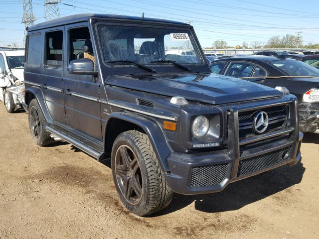 WDCYC7DF8EX215569 - 2014 MERCEDES-BENZ G 63 AMG BLACK photo 1