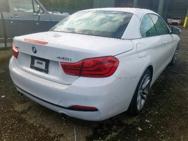 WBA4Z7C50KEP87963 - 2019 BMW 440XI WHITE photo 4