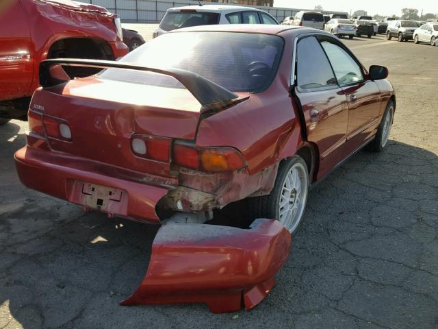 JH4DB7550RS012898 - 1994 ACURA INTEGRA LS RED photo 4