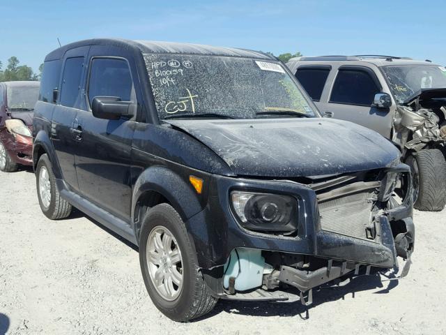 5J6YH17766L007248 - 2006 HONDA ELEMENT EX BLACK photo 1