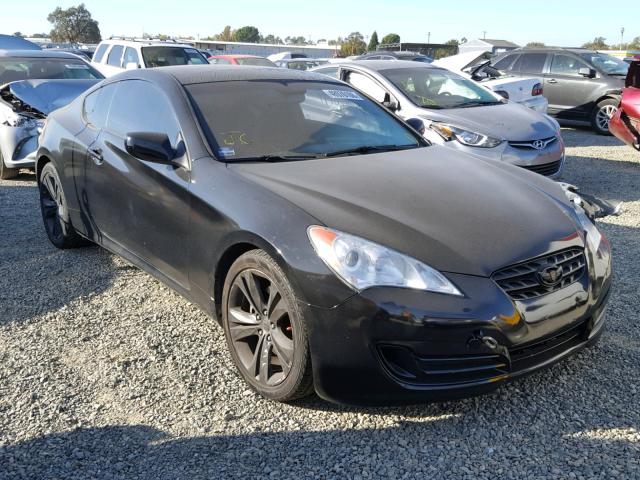 KMHHT6KD0AU026522 - 2010 HYUNDAI GENESIS CO BLACK photo 1