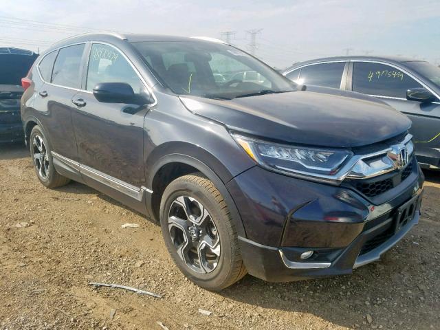 2HKRW2H96HH654729 - 2017 HONDA CR-V TOURI GRAY photo 1