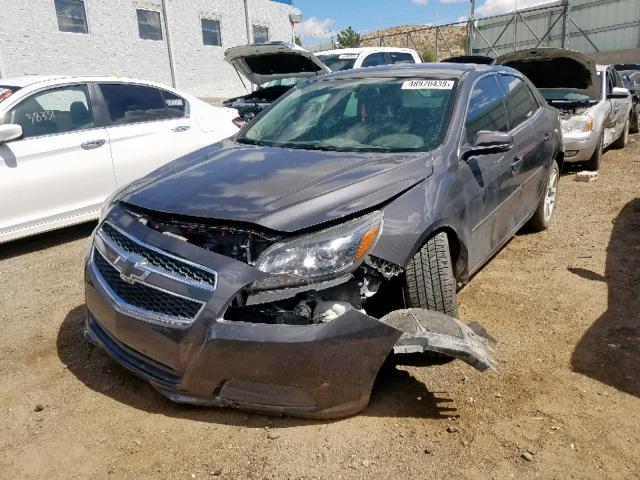 1G11C5SA0DF232821 - 2013 CHEVROLET MALIBU 1LT CHARCOAL photo 2