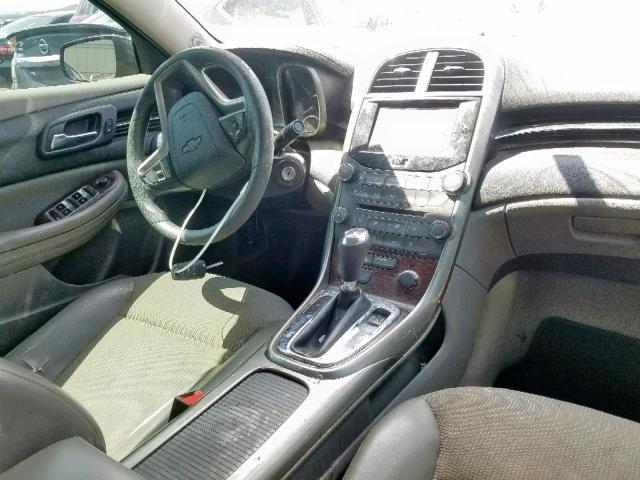 1G11C5SA0DF232821 - 2013 CHEVROLET MALIBU 1LT CHARCOAL photo 9