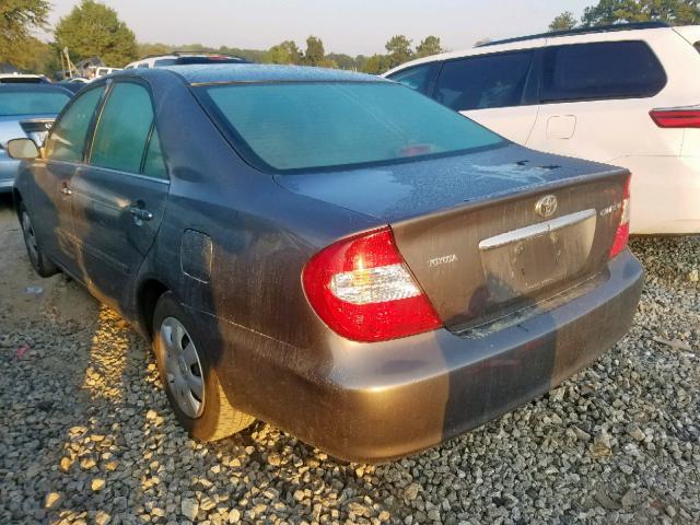 4T1BE32K93U759345 - 2003 TOYOTA CAMRY LE GRAY photo 3