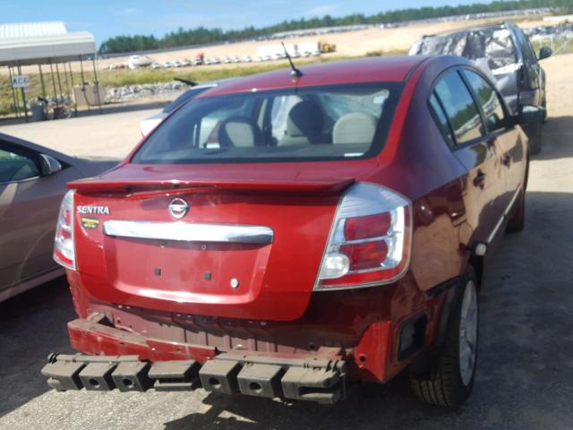 3N1AB6AP7CL671463 - 2012 NISSAN SENTRA 2.0 RED photo 9