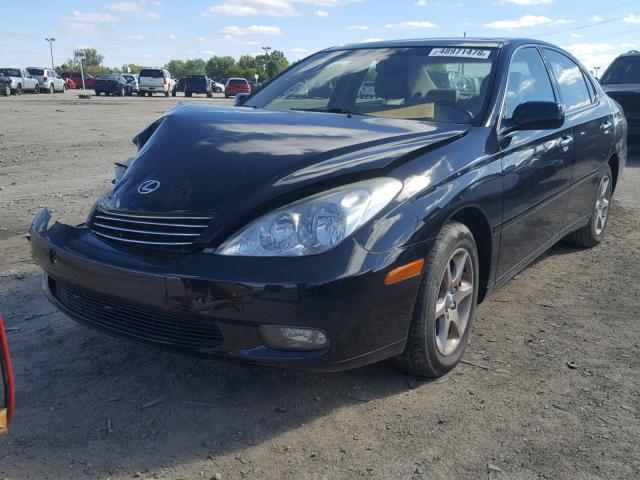 JTHBF30G236016433 - 2003 LEXUS ES 300 BLACK photo 2