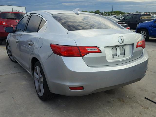 19VDE1F34EE015294 - 2014 ACURA ILX 20 SILVER photo 3