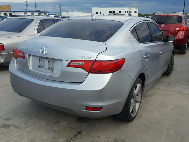 19VDE1F34EE015294 - 2014 ACURA ILX 20 SILVER photo 4