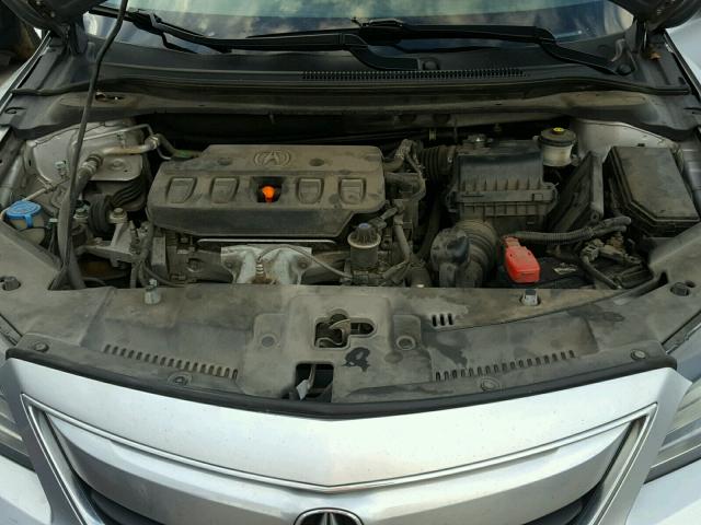 19VDE1F34EE015294 - 2014 ACURA ILX 20 SILVER photo 7