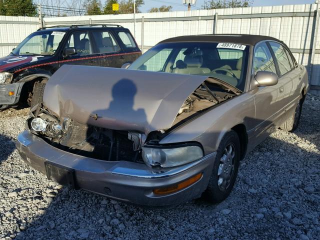 1G4CW54K624179544 - 2002 BUICK PARK AVENU GOLD photo 2