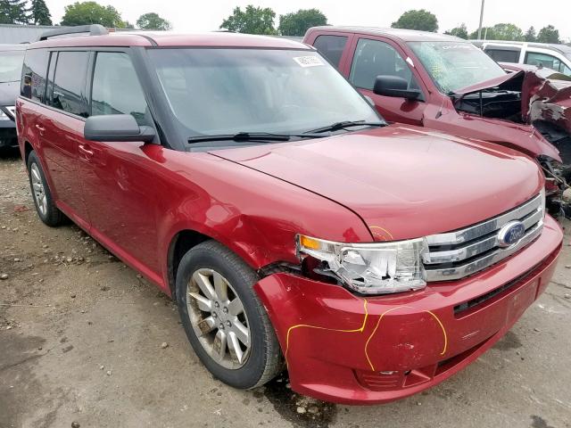 2FMDK51C59BA02724 - 2009 FORD FLEX SE RED photo 1