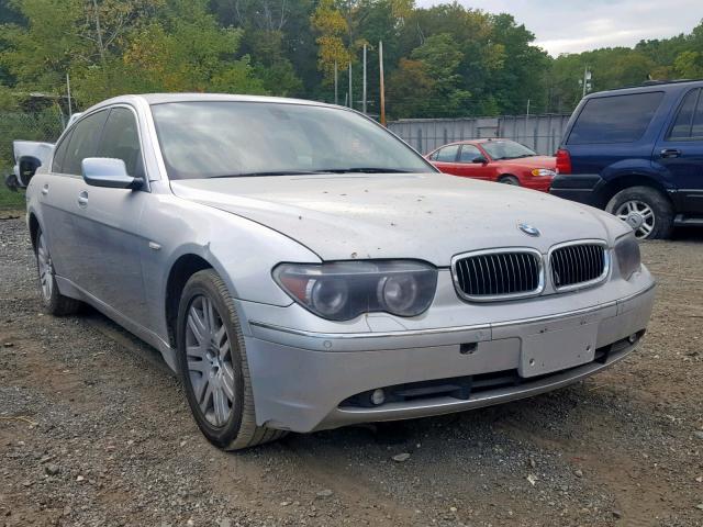 WBAGN63473DR09347 - 2003 BMW 745 LI SILVER photo 1