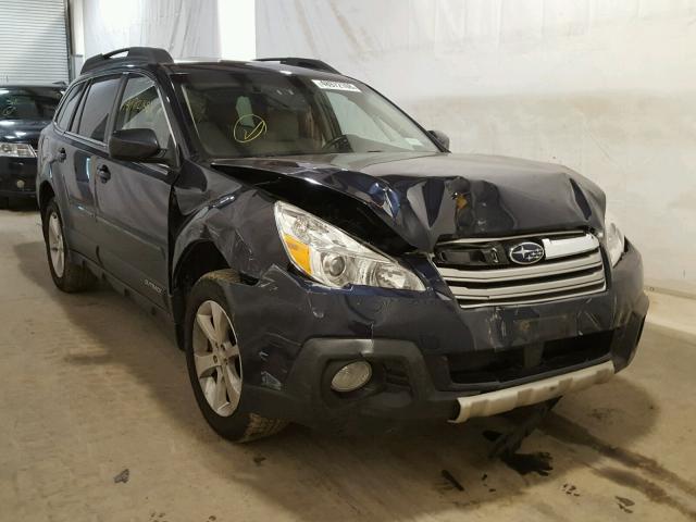 4S4BRDNC6E2227936 - 2014 SUBARU OUTBACK 3. BLUE photo 1