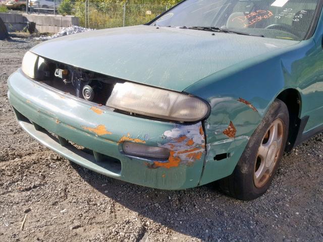 1N4BU31D1RC121671 - 1994 NISSAN ALTIMA XE GREEN photo 9