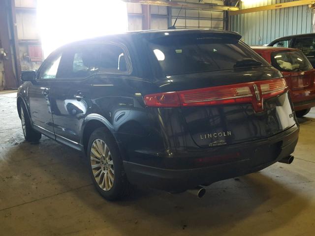 2LMHJ5FRXBBJ53800 - 2011 LINCOLN MKT BLACK photo 3