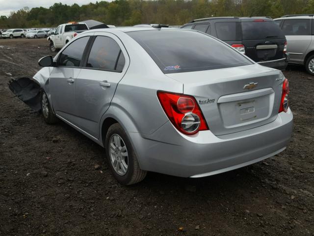 1G1JA5SH1C4210212 - 2012 CHEVROLET SONIC LS 银色 照片 3