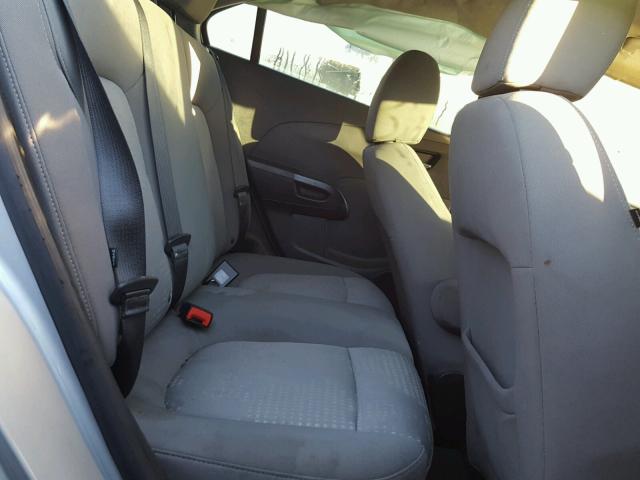 1G1JA5SH1C4210212 - 2012 CHEVROLET SONIC LS 银色 照片 6